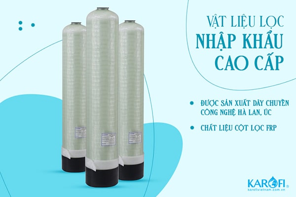 máy lọc tổng đầu nguồn 2 cột lọc karofi ktf 332c