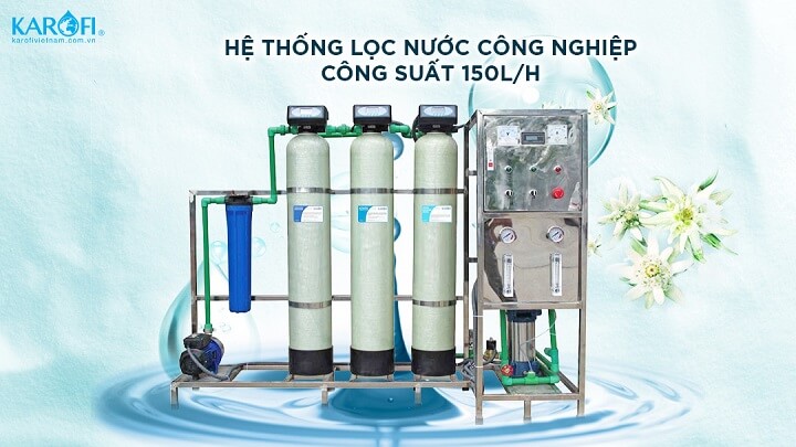 máy lọc nước 150l/h máy lọc nước công nghiệp