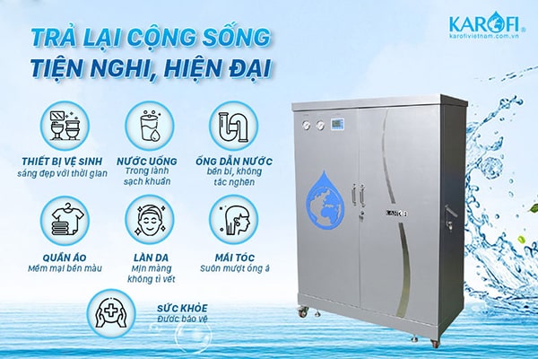 hệ thống lọc tổng đầu nguồn karofi ktf 662 eco